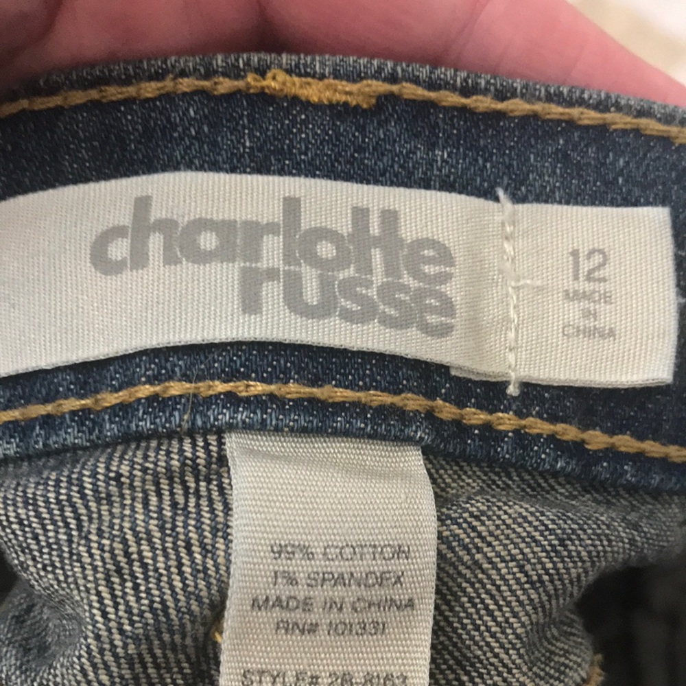 Charlotte Russe Jean shorts - Picture 2 of 5